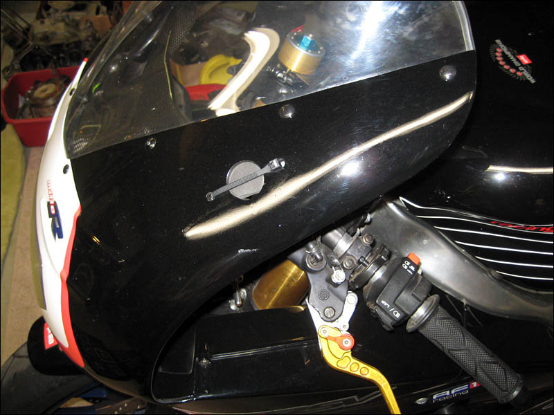 PAIR BLACK MIRROR BLOCK OFF BASE PLATES CAPS for APRILIA RSV MILLE ME R SP 98-03 