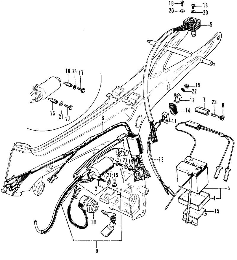 Sale > honda cd 125 benly wiring diagram > in stock