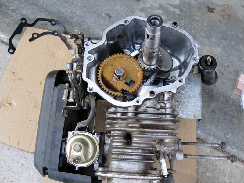 How to rebuild a honda lawn mower engine #3