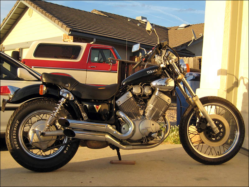 virago 535 scrambler