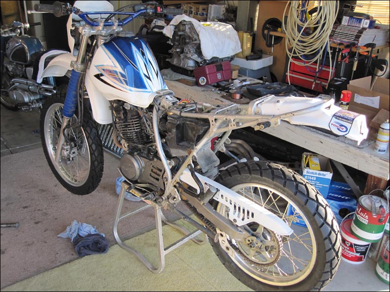 xt350 scrambler